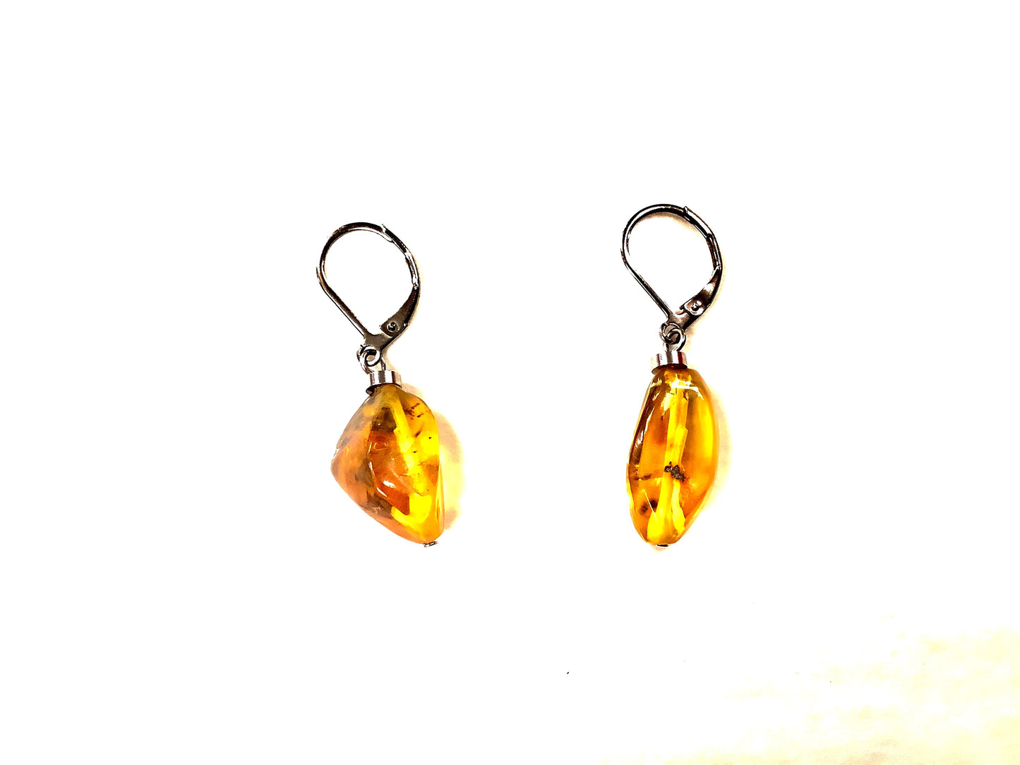 Boucles d'oreilles Petites Ambres - MJ Bijoux