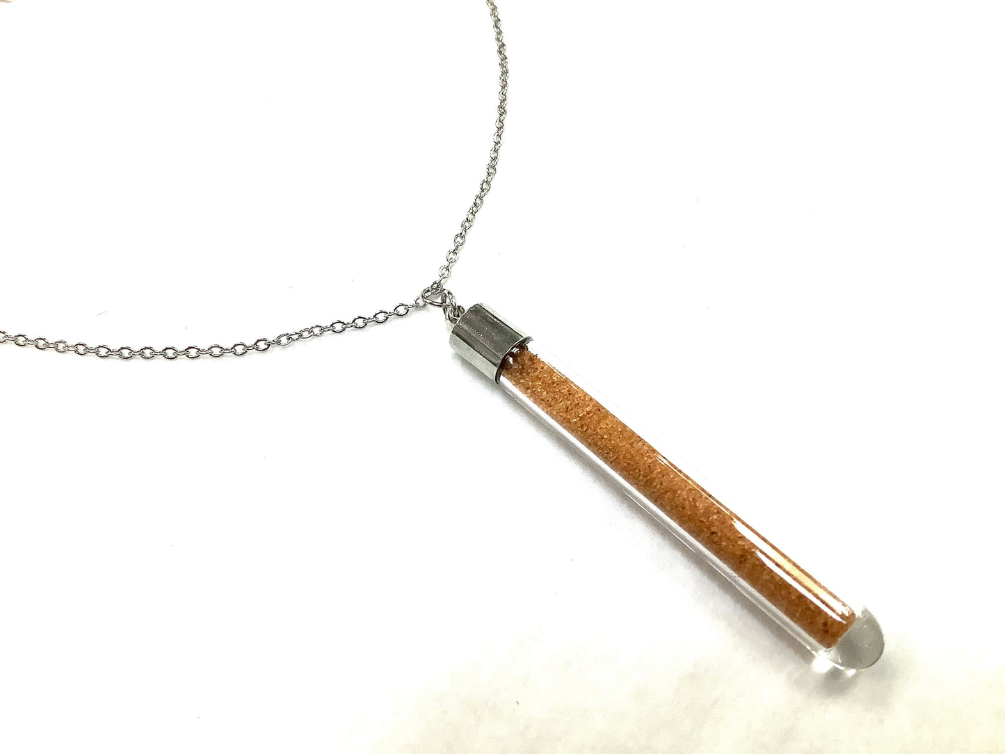 Pendentif Ocre - Tube - Asha