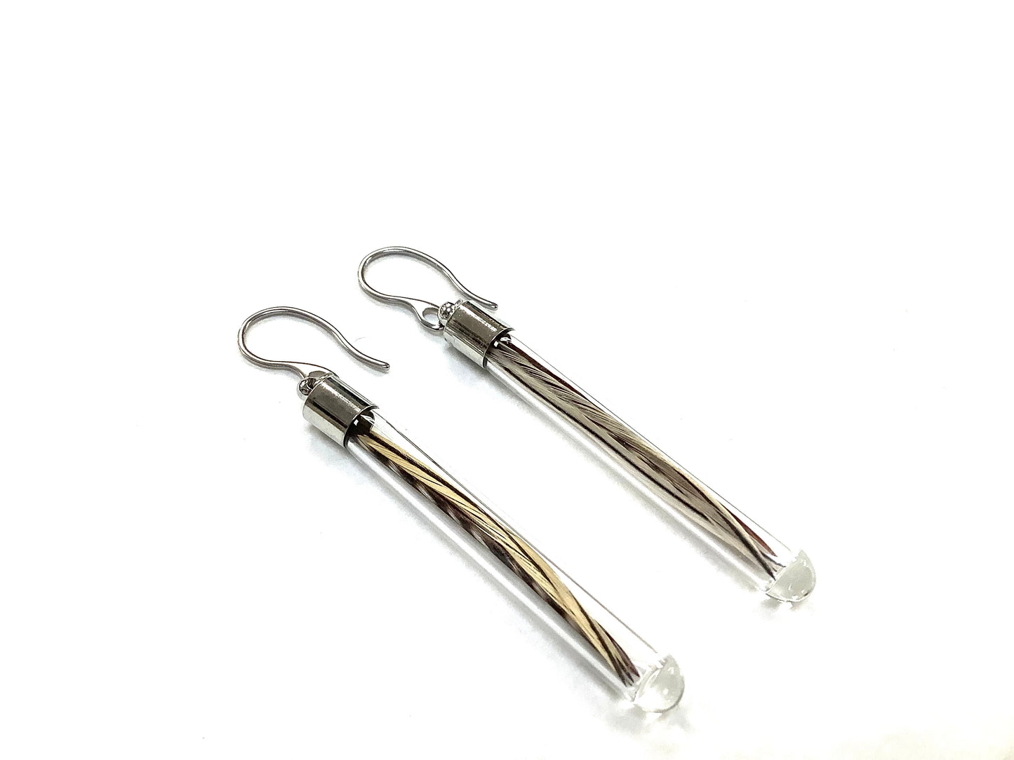 Boucles d'oreilles Plume - Longues - Asha