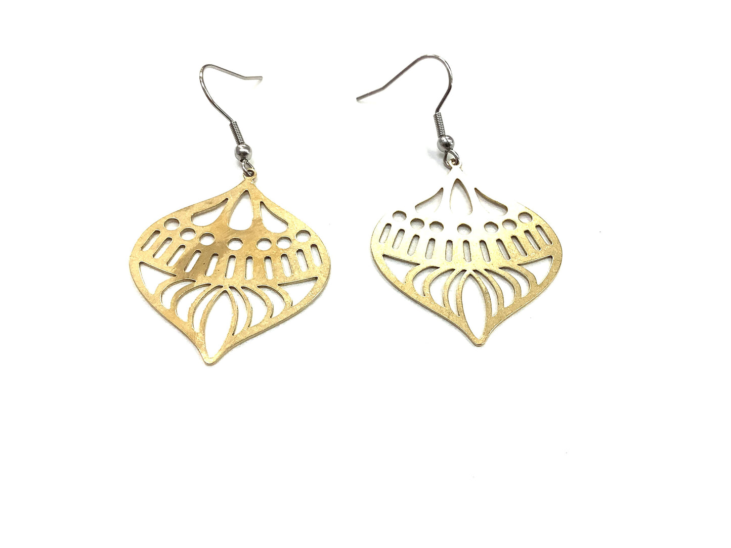 Crocus earrings - Fish Creation