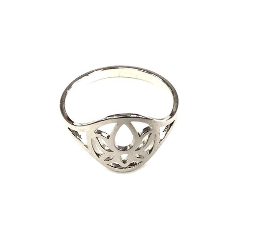 Bague - Fleur - Argent - Création Fish