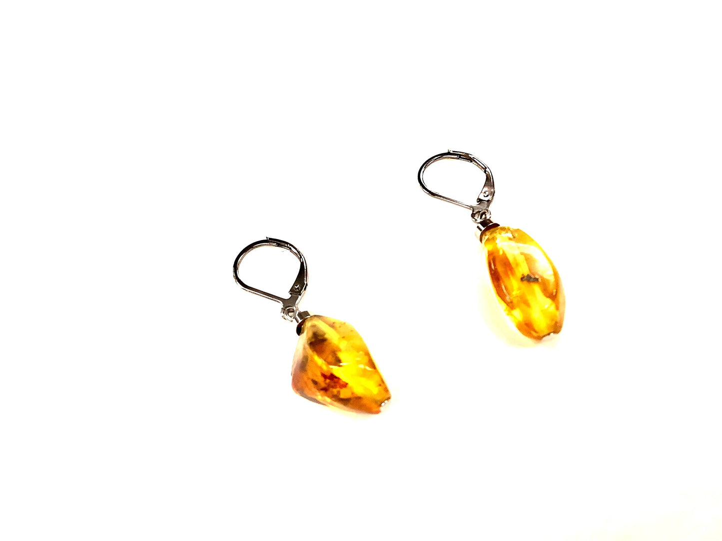 Boucles d'oreilles Petites Ambres - MJ Bijoux