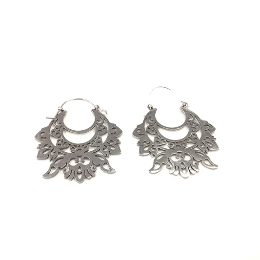 Boucles d’oreilles Leo - Argent - Création Fish