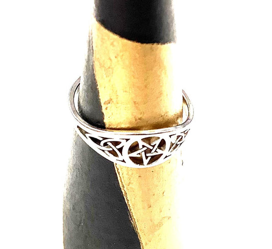 Bague - Celtic Pentacle - Argent - Création Fish