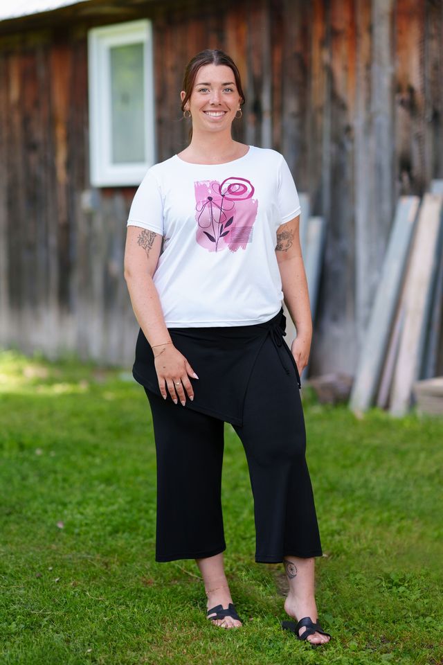 Gaucho portefeuille 3/4 fizz - Noir