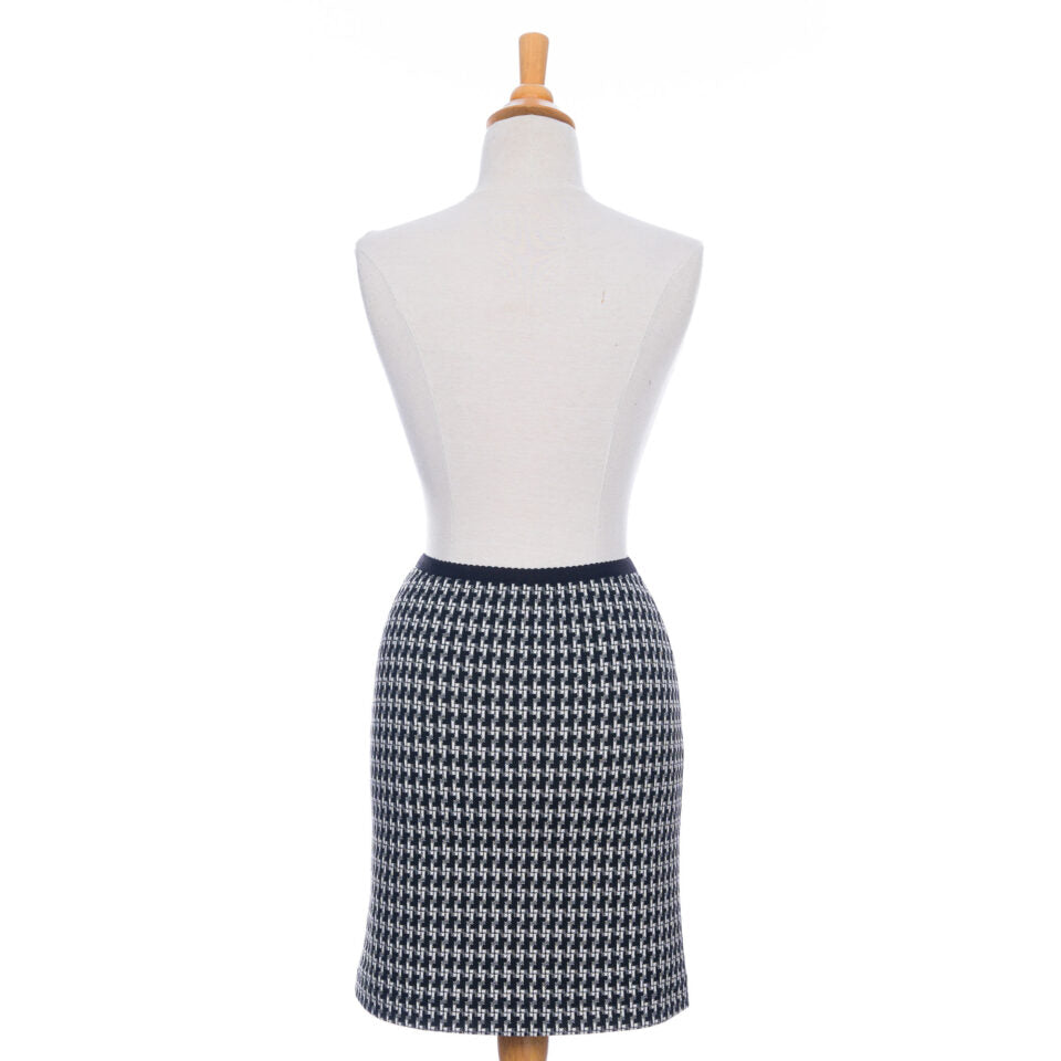 Jupe mélèze -Noir et blanc