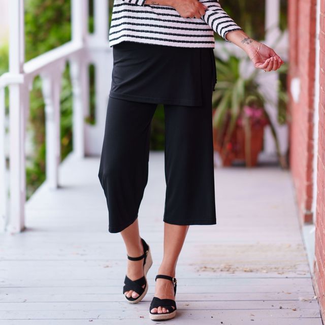 Gaucho portefeuille 3/4 fizz - Noir