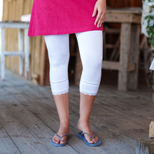 Charger l&#39;image dans la galerie, Legging flamenco Blanc - Rien ne se Perd
