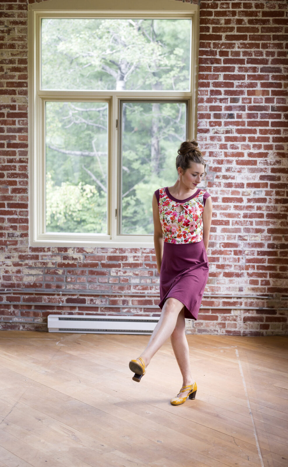 Robe ocean cerise-Marie C