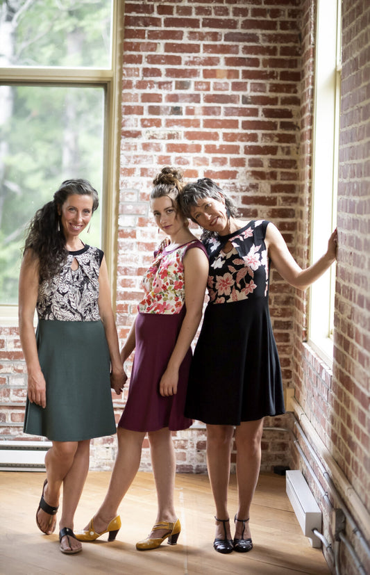 Robe ocean vert-Marie C