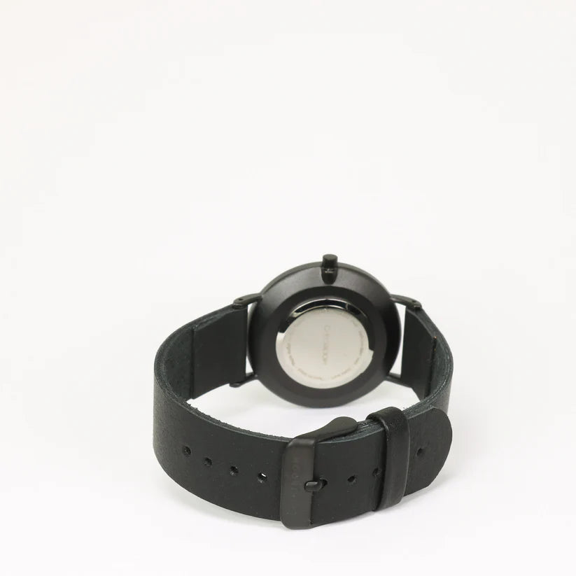 Montre noir - noir mat