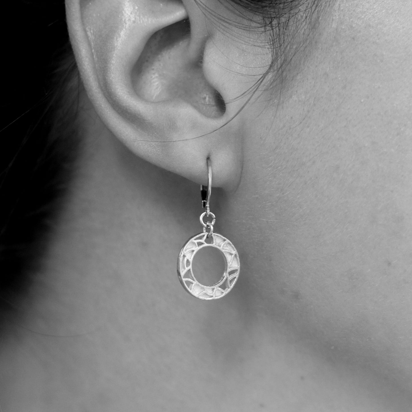 Earring - Romy - Silver - Créart 