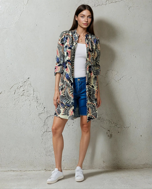 Robe chemise Okhalama Bird