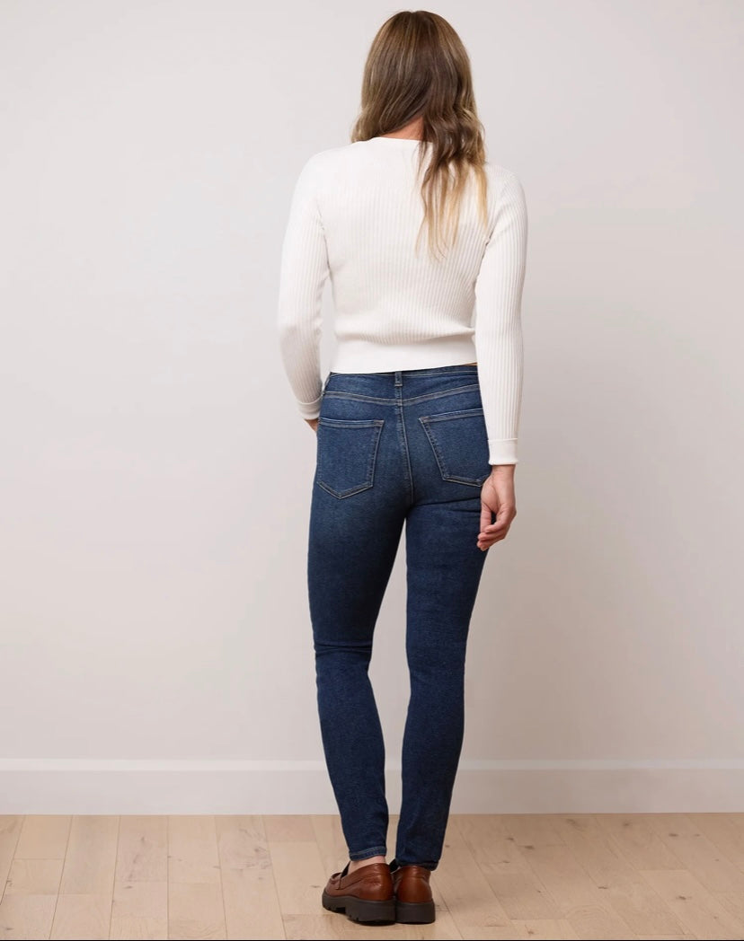 JEANS RACHEL COUPE ÉTROITE - Taille Classique - Entrejambe 30  RIVERSIDE - 2444 - Yoga Jeans