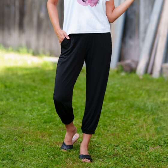 Pantalon 7/8 piña Noir