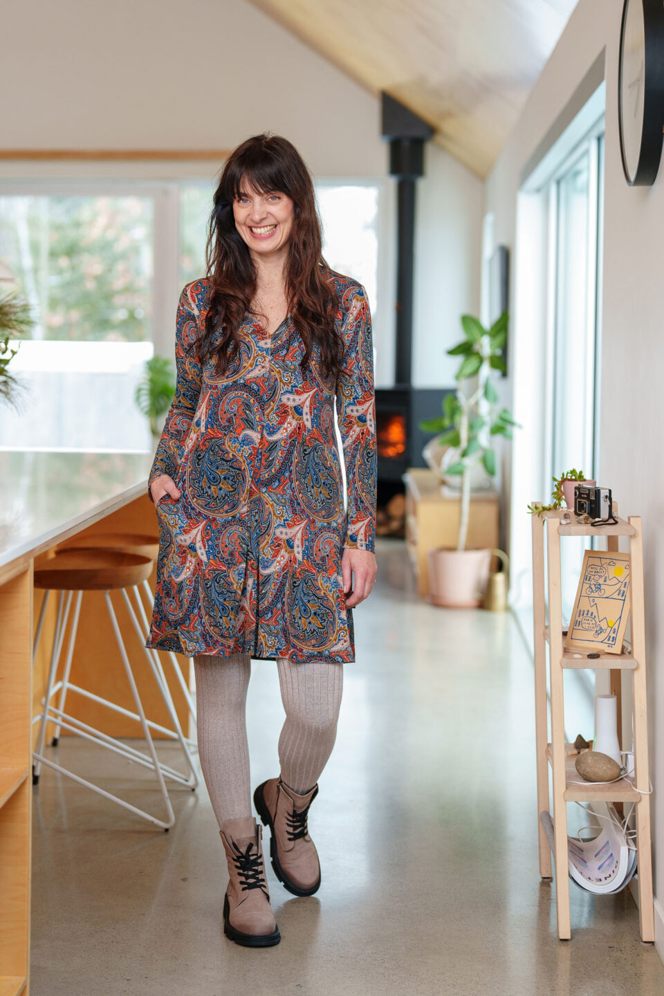 Robe amélanchier Paisley