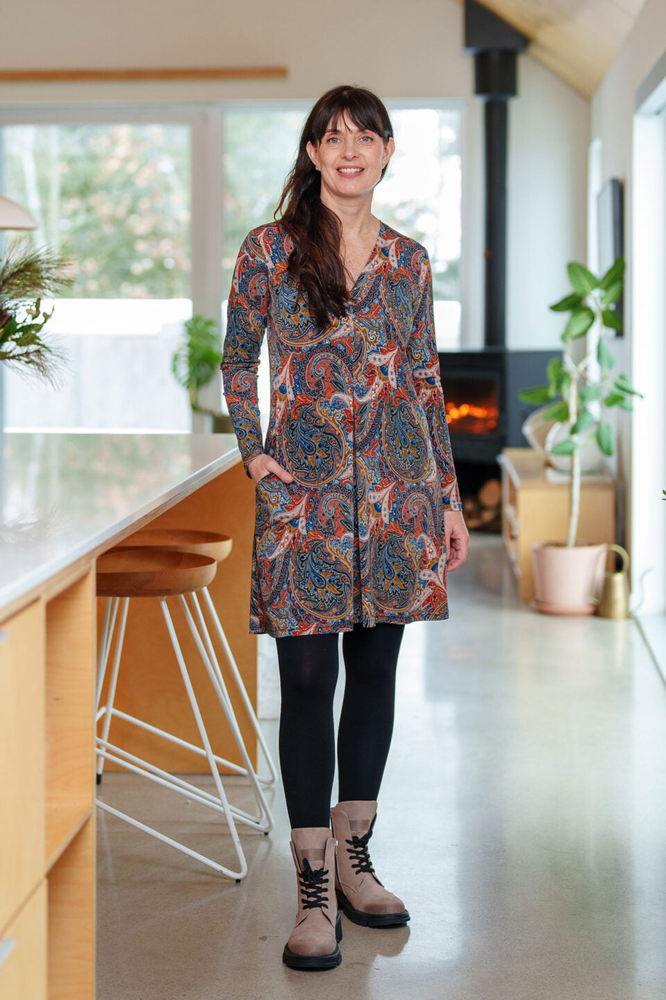 Robe amélanchier Paisley