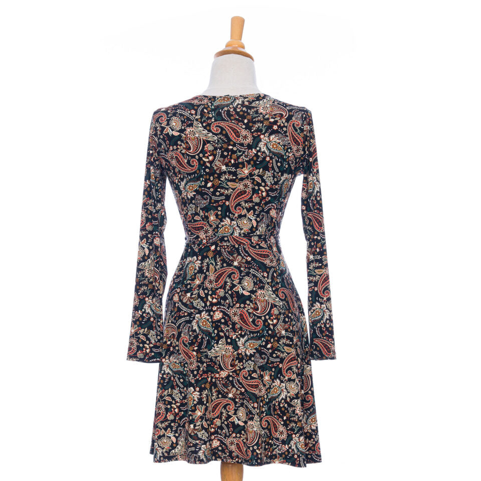 Robe épilobe Paisley d'automne