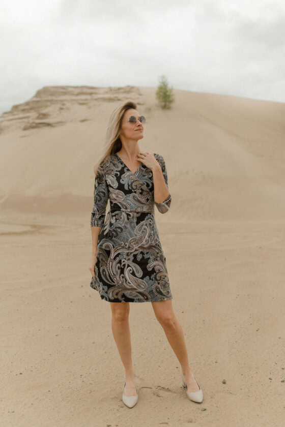 Robe Mattawin Paisley - Rien ne se perd