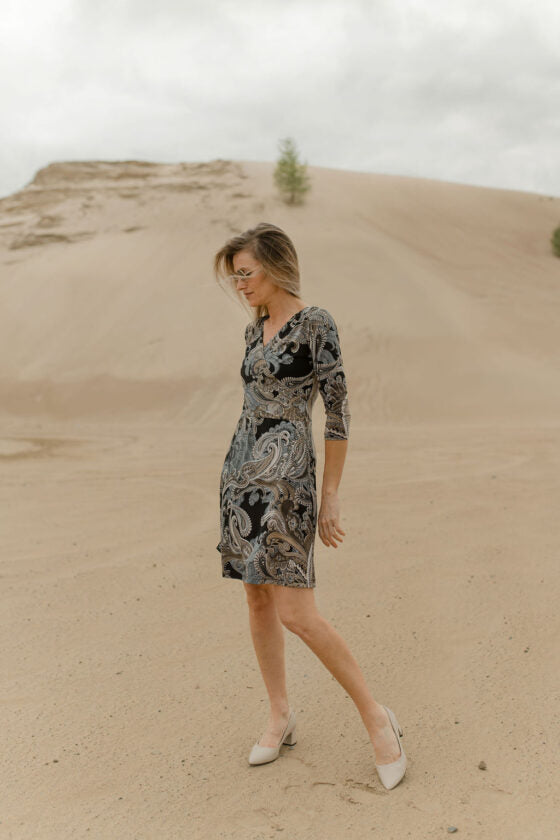 Robe Mattawin Paisley - Rien ne se perd