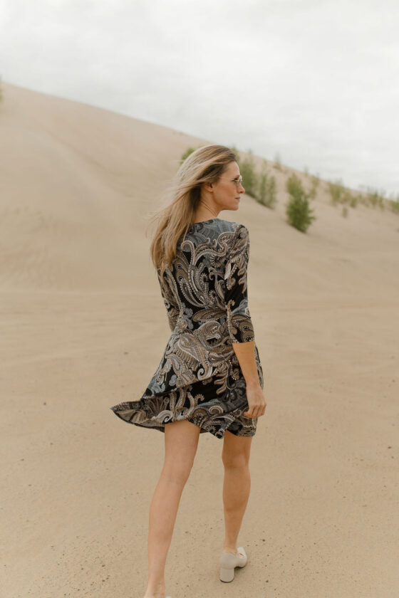 Robe Mattawin Paisley - Rien ne se perd