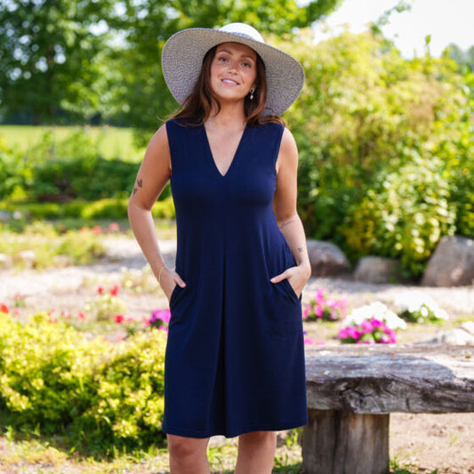 Robe samba Marine - Rien ne se Perd