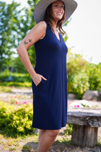 Robe samba Marine - Rien ne se Perd