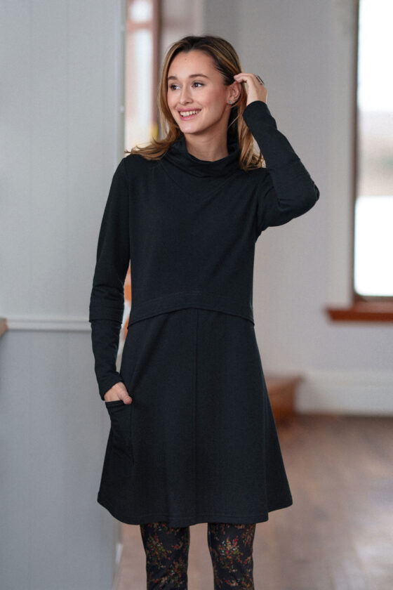 Robe-tunique Suzor Noir