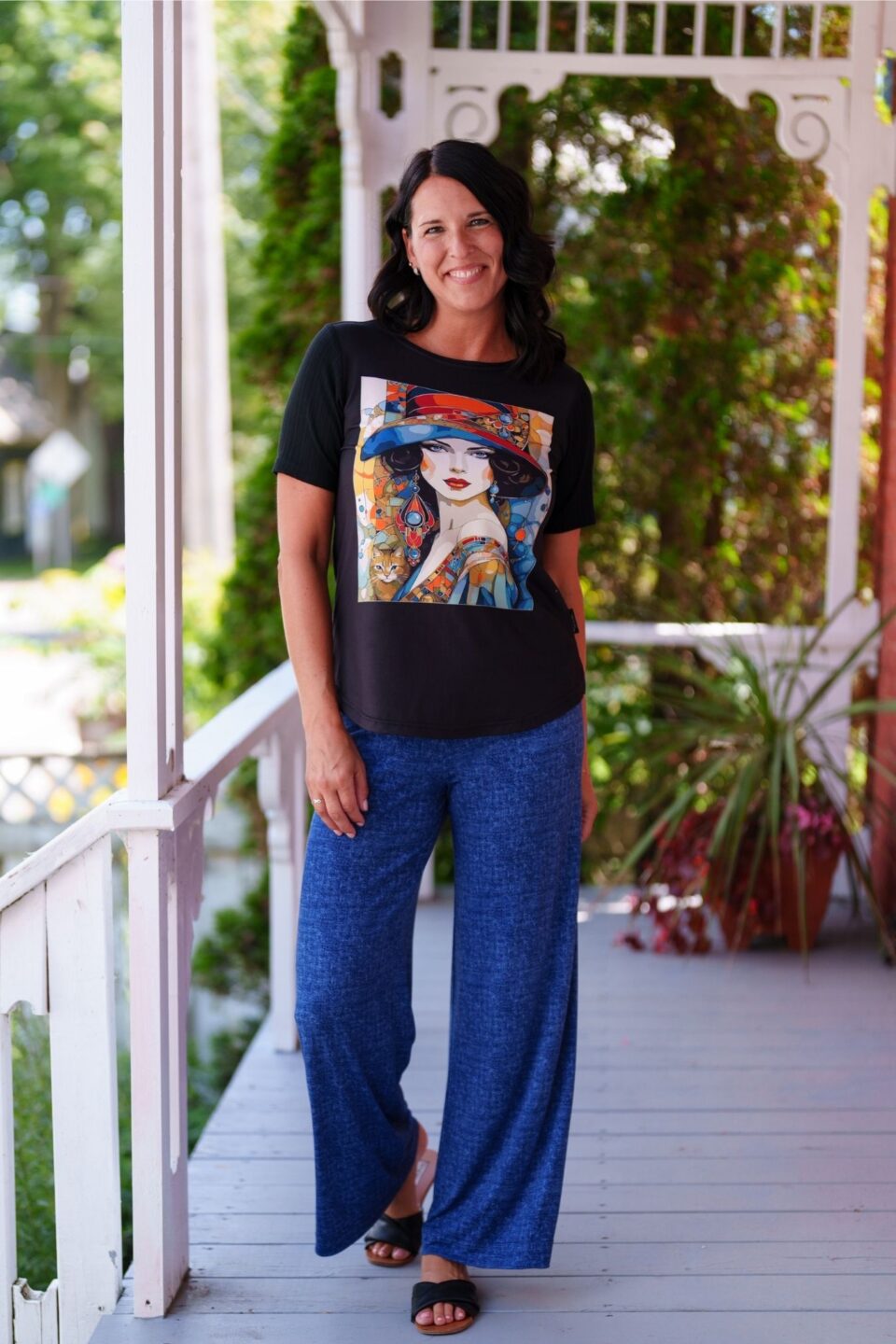 Palazo coco Bleu denim