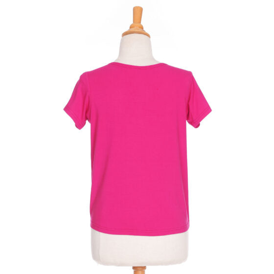 T-shirt moderne magenta - Rien ne se Perd