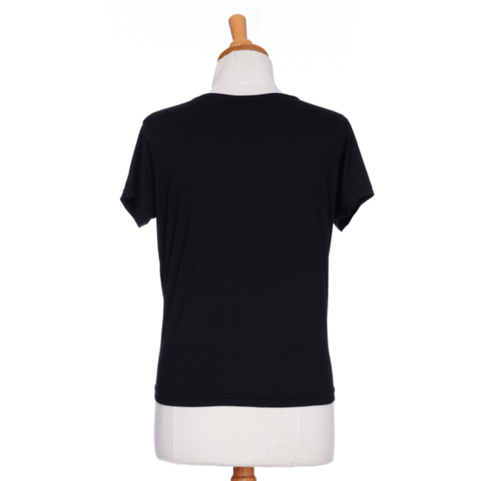 T-shirt tropical Noir