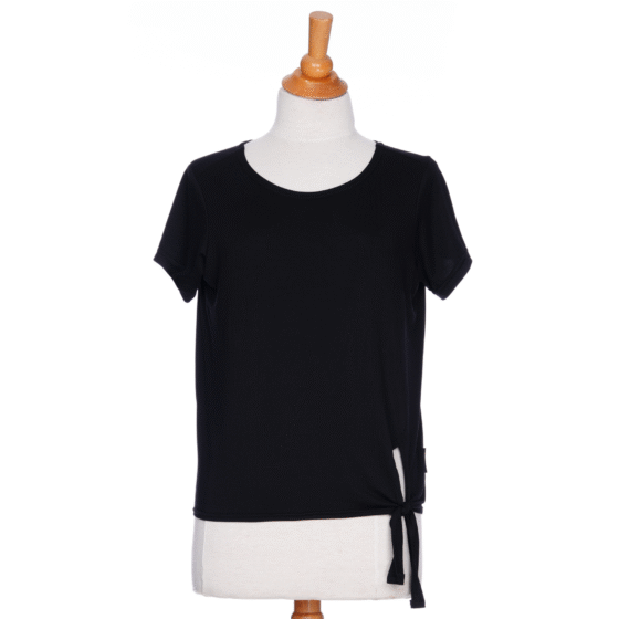 T-shirt tropical Noir