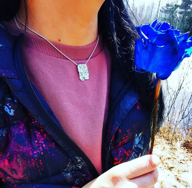 MEDIUM MOON HEART, pendant - Marie-Êve Bordeleau