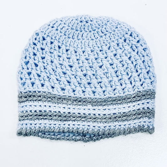 Bonnet - Nouveau né - Gris Chaussette - ZL10