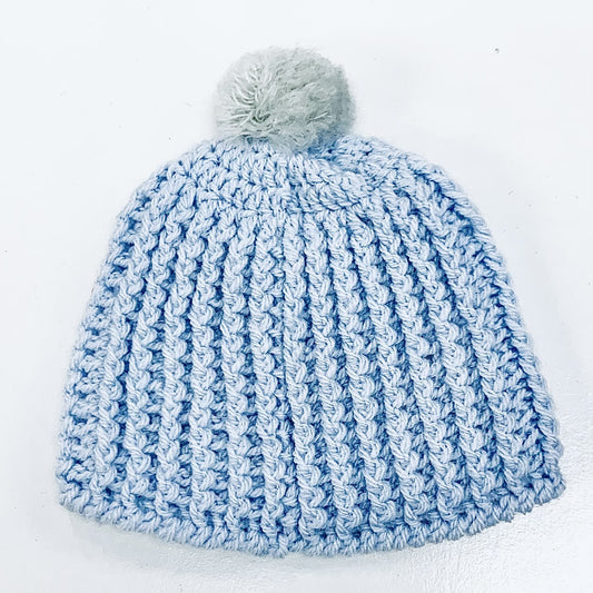 Bonnet - Nouveau né - Gris Chaussette - ZL08