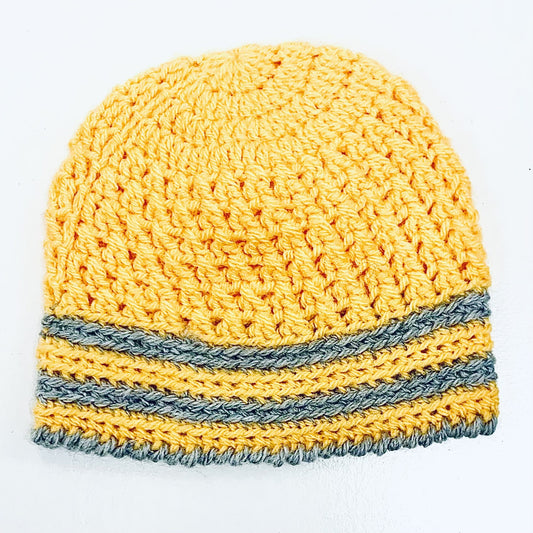 Bonnet - Nouveau né - Gris Chaussette - ZL05