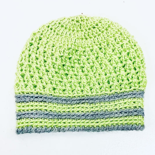 Bonnet - Nouveau né - Gris Chaussette - ZL04