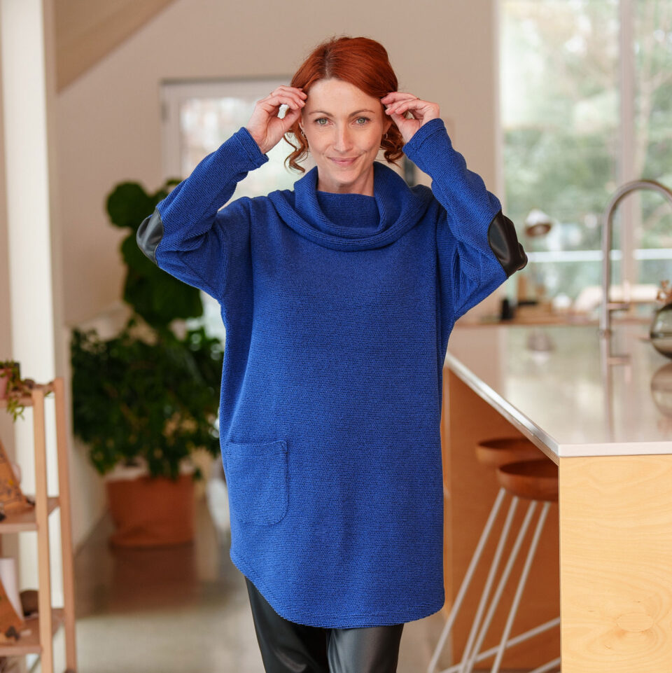 Tunique myrique Bleu -Rien Ne Se Perd