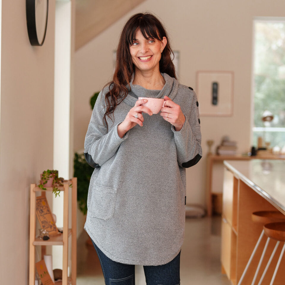 Tunique myrique Gris -Rien Ne Se Perd