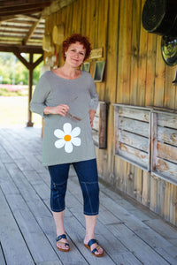 Capri Lindy Bleu denim - Rien ne se Perd