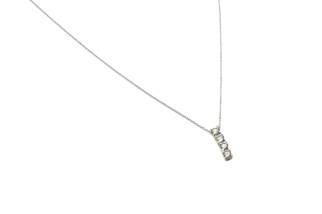 Copie de Collier 3 coeurs - Rouge - Rouge Argent 9.25