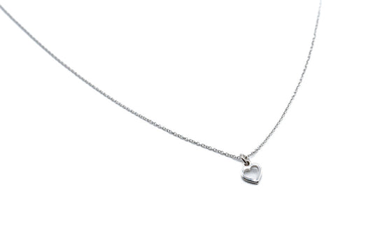 Collier P'tit Coeur - Rouge - Rouge Argent 9.25