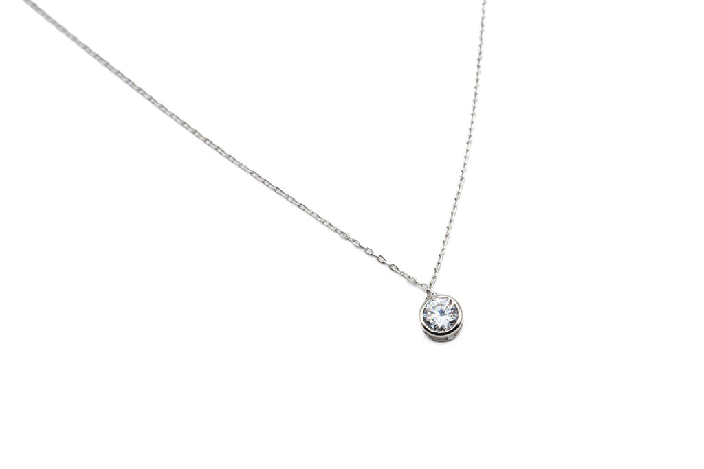 Collier L'encerclé - Rouge Argent 9.25