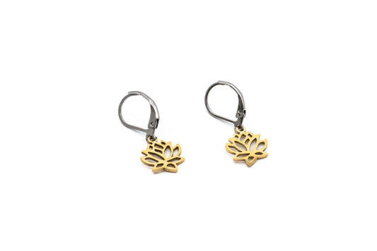 Bo Fleur - Or - Rouge Inox