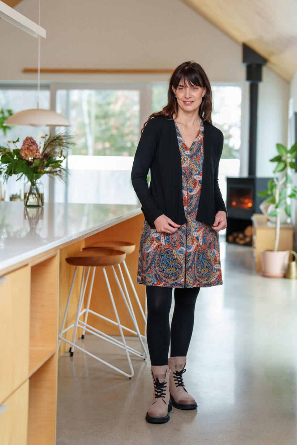 Robe amélanchier Paisley