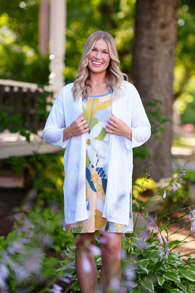 Robe Mojito - Bleu et jaune