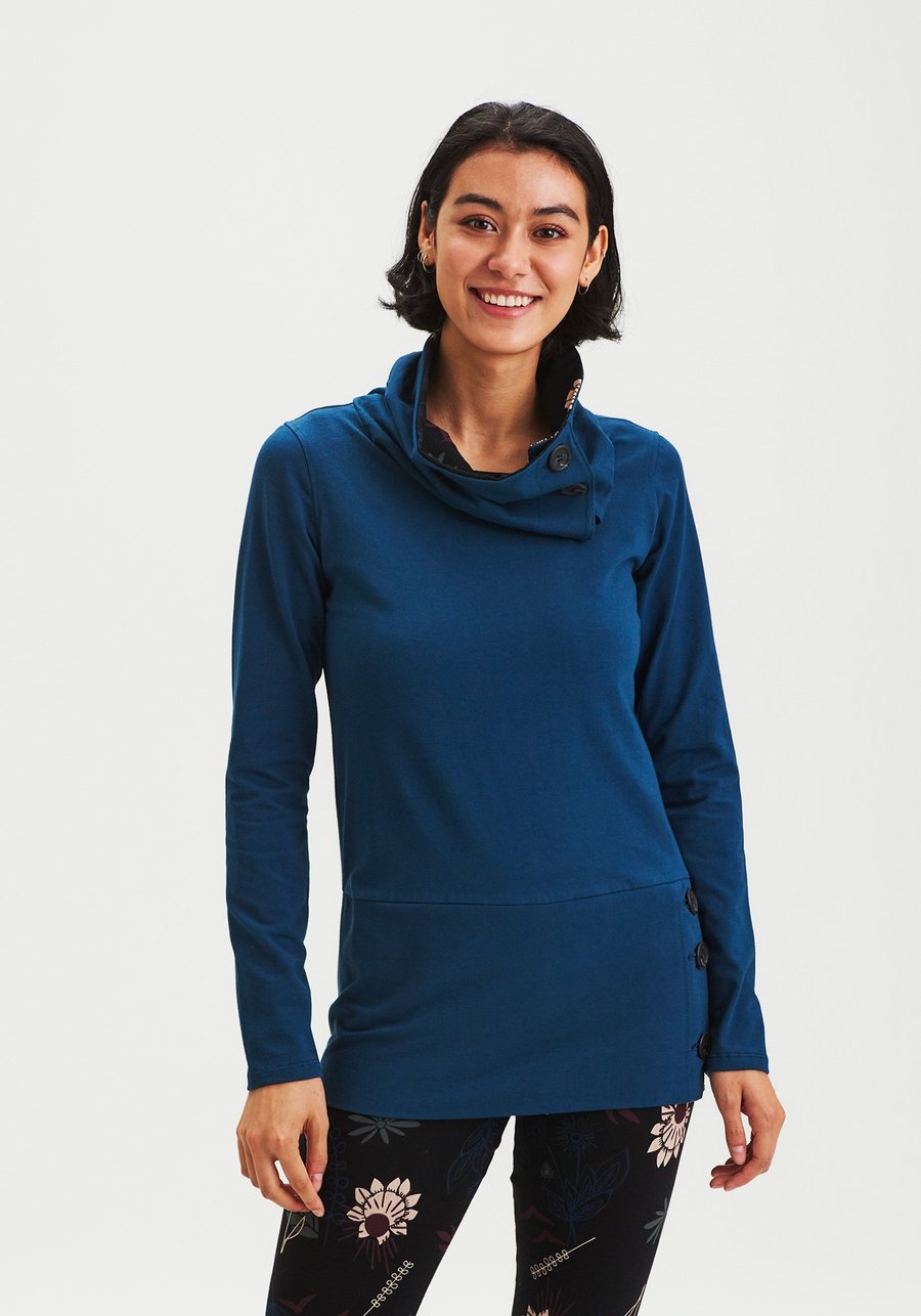 Tunique Abélia Bleu Nuit - Message Factory