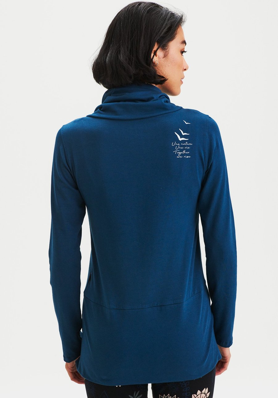 Tunique Abélia Bleu Nuit - Message Factory