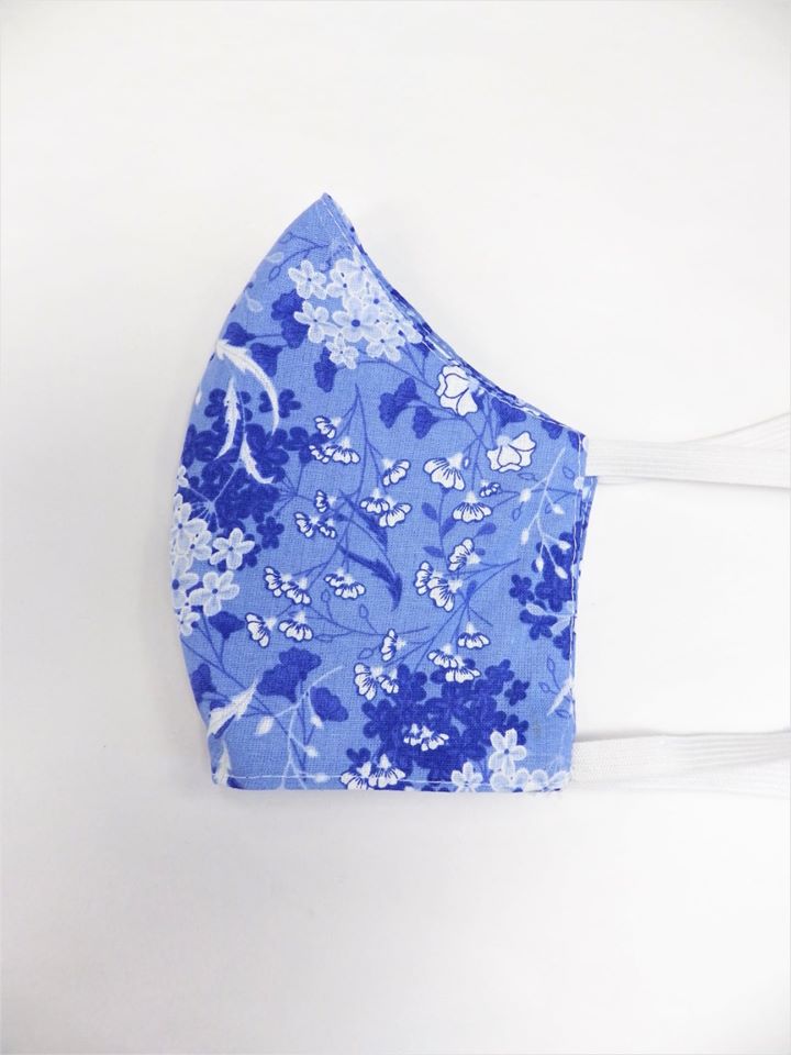 Blue &amp; white flowers