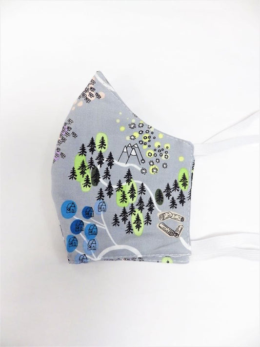 Gris & petits arbres